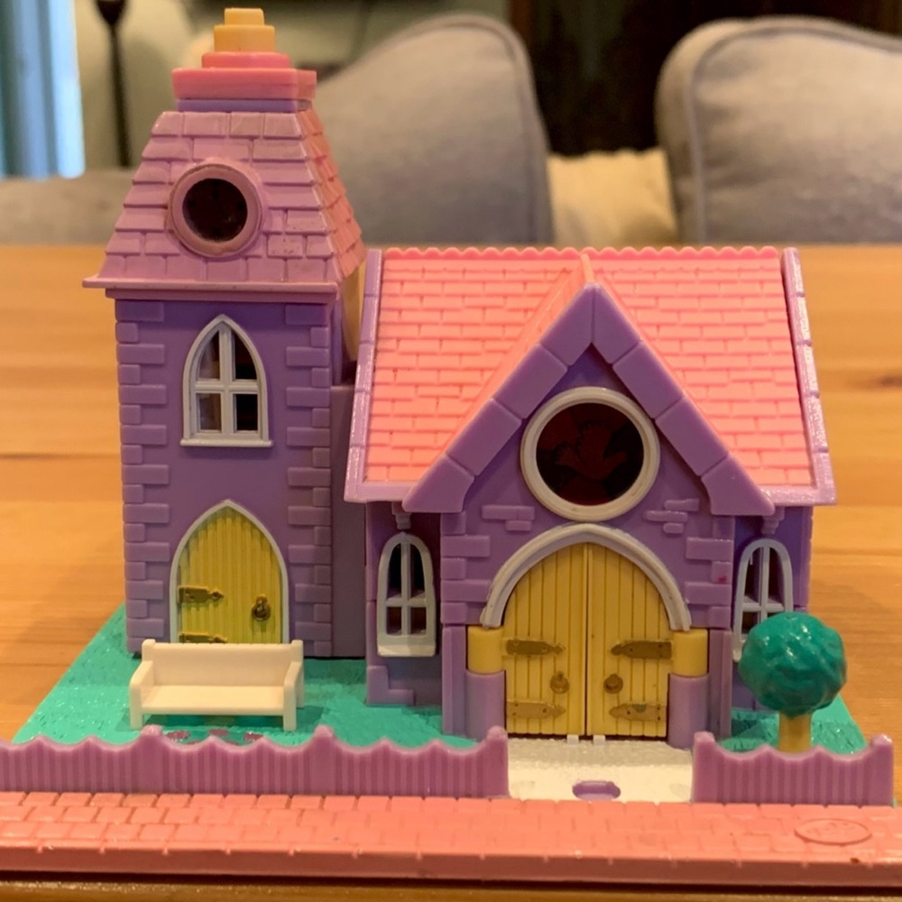 Vintage Bluebird 1993, Pollyville Church Wedding Chapel.